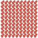 thumbnail image 2 of 100 piezas de bloqueo de gancho antirrobo para teléfono móvil, bloqueo de productos de tienda minorista, rojo (7MM), 2 of 5