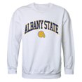thumbnail image 1 of W Republic 541-260-WHT-03 Albany State University Campus Chandail en Molleton Col Rond, Blanc - Large, 1 of 1