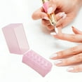 thumbnail image 3 of 12 Trous Bit Boîte Grande Capacité Boucle Conception Anti-Poussière Outil Manucure Résistant à l'Humidité Nail Art Perceuse Tête de Meulage Bit Affichage Sto, 3 of 10