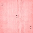 thumbnail image 1 of Ahgly Company Indoor Square Solid Red Modern Area Rugs, 5' Square, 1 of 4