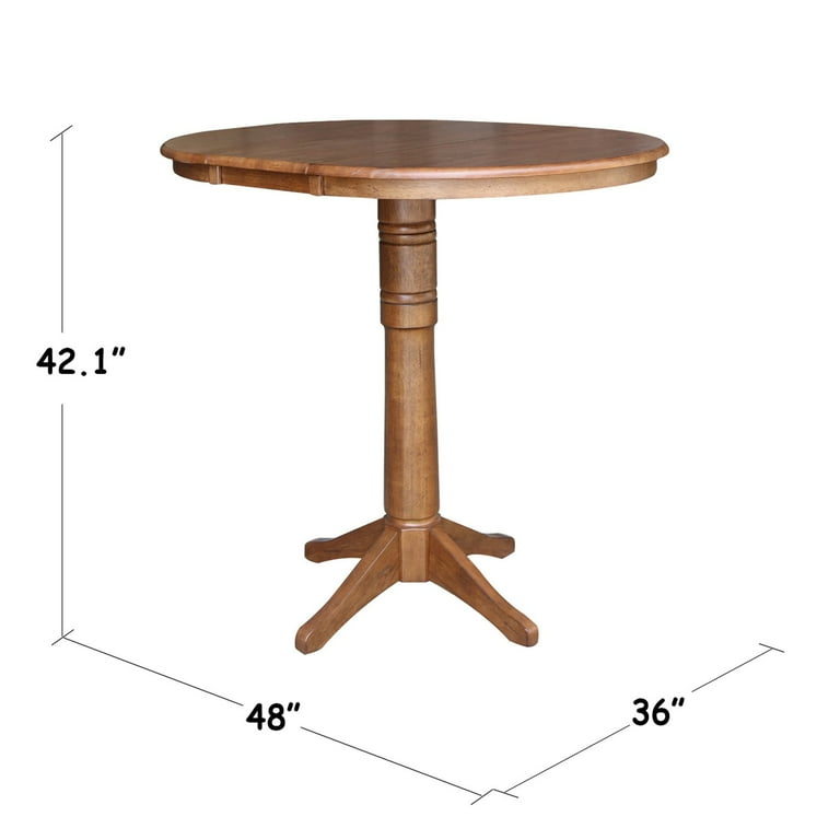 36 inch store height table