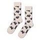 thumbnail image 5 of Happy Socks 4 paquetes de calcetines unisex, caja de regalo, colores mezclados Black and White 3 36-40 (UK 4-7), 5 of 7