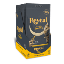 Reveal Pet Food Chicken Puree Treat, 40 count, 0.5 oz Treats