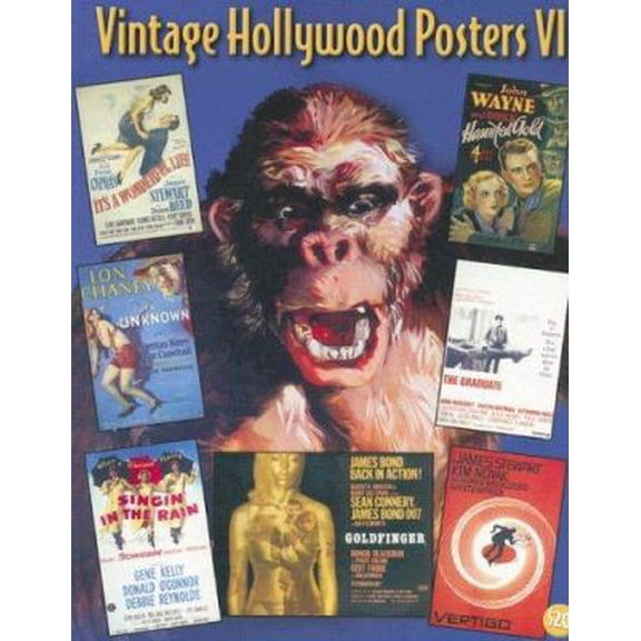Pre-Owned Vintage Hollywood Posters VI (Paperback) 1887893555 9781887893558