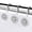 Silver, variant on Shower Curtain Hooks, Rust Proof Decorative Shower Curtain Rings for Bathroom, Shower Curtain Hooks for Shower Liner, 12Pcs | Rustproof Zinc Alloy,4mm wire holds 50lb,5-layer anti-rust coating