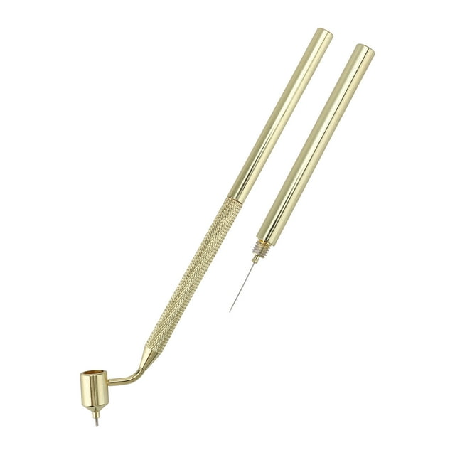 Paint Applicator Pen For Rock Chips Writing Instrument Tools Fine Lines Metal Golden 0.5mm / 0.7mm Scratch Repair