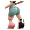 thumbnail image 1 of 3pzs Shorts Licra Deportivo Mujer Sexy Short Yoga Gym Correr, 1 of 8