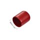 thumbnail image 3 of Uxcell 20 piezas Tapones de goma redondos 0.87" Cubierta de vinilo roja burdeos Protectores de tornillos, 3 of 5