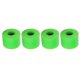 thumbnail image 1 of M Buder Ruedas de Patineta 60x45 mm / 2.36x1.77 in, Dureza 78A para Longboard Cruiser, Kit Repuestos de Poliuretano Alta Elasticidad y Agarre Antideslizante, 4 Unidades, Color Verde, 1 of 9