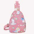 thumbnail image 4 of Bolsos Cruzados Kuymtek Bolso Pecho Lindo Dinosaurio Cuerno Caballo S Dibujos Animados Mini, 4 of 9