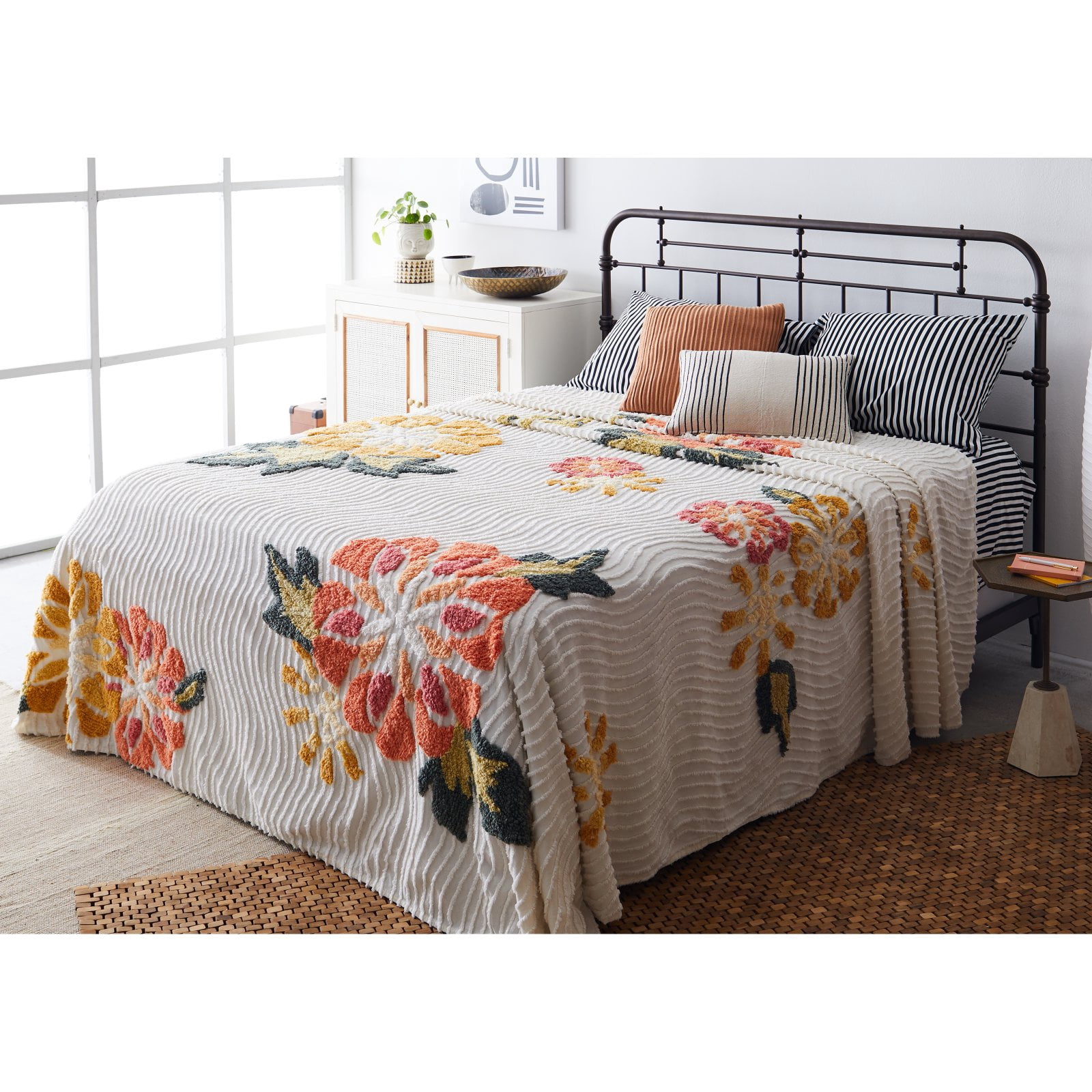Autumn Chenille Bedspread, King