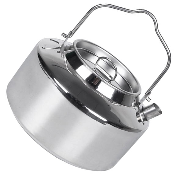 WEUVEB Lightweight Portable Outdoor Soup Kettle Pot for Camping, Hiking, Easy Pouring, Cookware Set