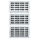 thumbnail image 2 of Filtro de aire para refrigerador, filtro de aire para refrigerador de 3 piezas, repuesto de filtro de aire para refrigerador, accesorios para refrigerador, eficiencia óptima, 2 of 8