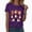 Purple, variant on TOWED22 Halloween Boo Shirts for Women Funny Halloween Ghost Tshirts Fall Spooky Pumpkin Gift Top(Wine,S)