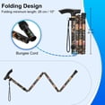 thumbnail image 5 of SupreGear Folding Cane, 5-Level Adjustable, Lightweight Collapsible Walking Stick for Men and Women, 5 of 8