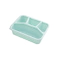 thumbnail image 2 of Four-Compartment Plastic Lunch Box with Clear Lid for Snacks, Fruits, and Meals - Stackable and Dishwasher Safe, 2 of 6