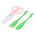 thumbnail image 2 of Juego De Cubiertos Para Bebés, Regalo Perfecto Tijeras Para Bebés Juego De Cucharas Y Tenedores Cerámica Resistente Al Desgaste Para Niños Pequeños Para Bebés ANGGREK No, 2 of 7