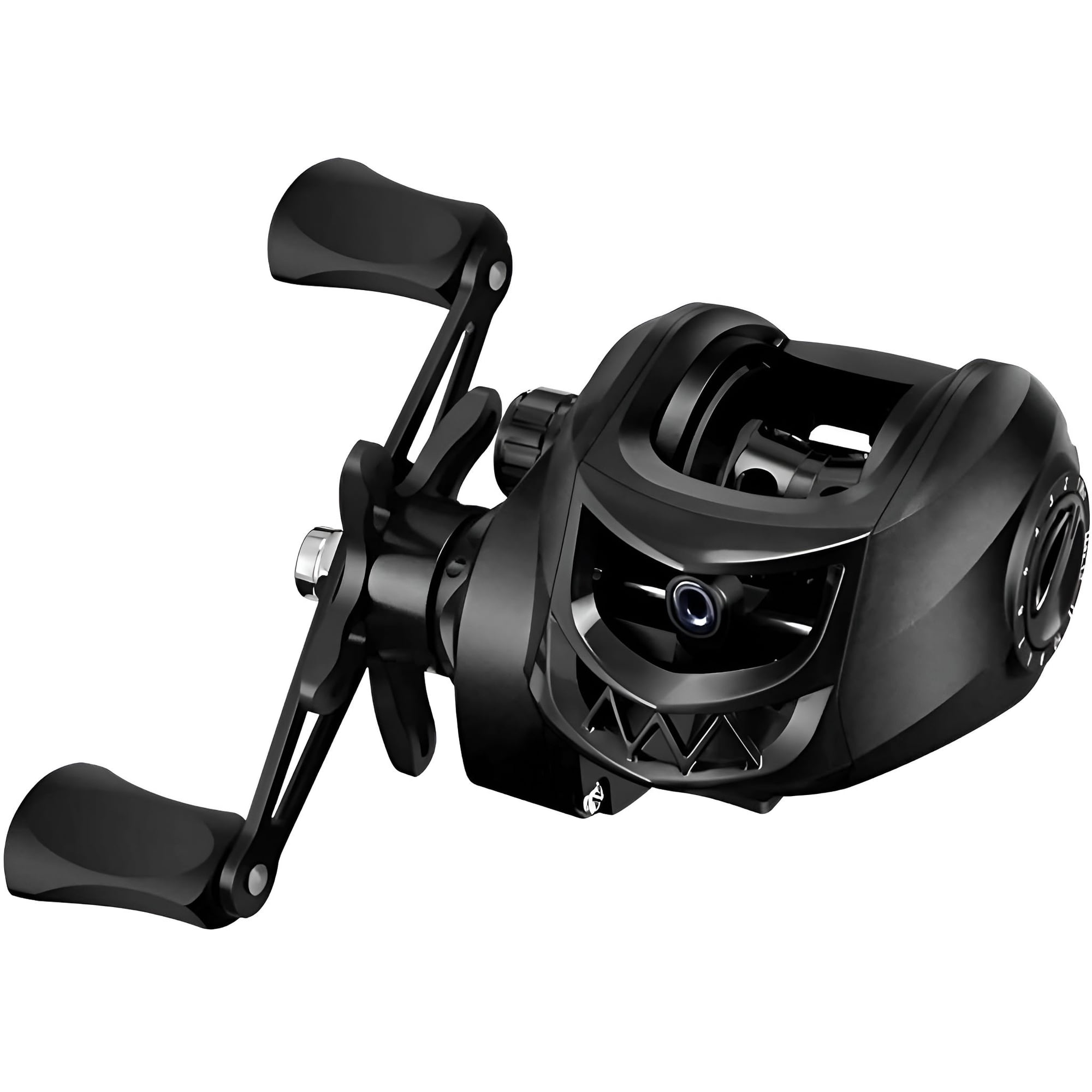 BESTSKY Baitcaster Reels 7.2:1 High Metal Spool Dual Magnetic Brake 8Kg Drag Long Casting Anti Backlash Lure Reel for Bass & Multi Species Fishing