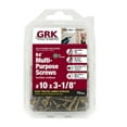 thumbnail image 3 of GRK R4 Wood Screws - Easy Installation, Steel, Gold - 70 Count, #10 x 3-1/8 In, 3 of 4