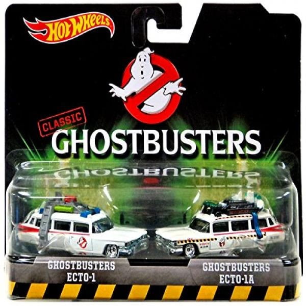 Ghostbusters 2 Ecto-1A Hot Wheels 2015 Retro Series 1//64 Die Cast Vehicle Mattle