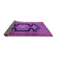 thumbnail image 2 of Ahgly Company Indoor Square Persian Purple Traditional Area Rugs, 7' Square, 2 of 4