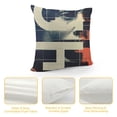 thumbnail image 4 of YINGXI , , , Decor Home Decorative Throw Pillow Case with Words for TV Series Lover, Sofa Couch 18x18in, 4 of 5