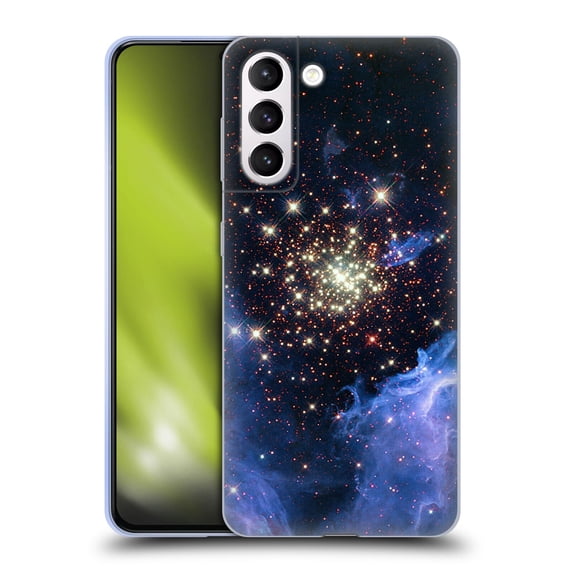 Head Case Designs Officially Licensed Cosmo18 Space Star Cluster Soft Gel Case Compatible with Samsung Galaxy S21+ 5G