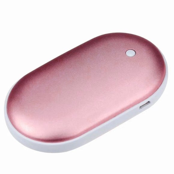 Binwennn Click Heat Pack Hot Hands Toe Warmers Value Pack ThreeLeaf Rechargeable Hand Warmer 5200mAh Electronic Portable Instant Heating