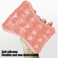 thumbnail image 5 of 16-Hole Diamond Silicone Ice Cube, Durable Silicone Ice Molds with Water Funnel, Colorful Easy to Release Ice Cube Mold for Whiskey Cocktails, Stackable Big Silicone Ice Cube Tray, 5 of 5