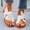 White, variant on WIZUTIZ Bedroom Slippers Women Walking Soft Vintage Womens Slide Sandals Summer EVA Soft Slide Sandals Slides Beach Slip on Sandals Outdoor Flat Heel Yoga Mat Slide Sandals for Lady Mother's Day Gifts