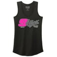 thumbnail image 2 of Women's Hendrick Motorsports Team Collection Black Chase Elliott Name & Number Racer Back Tank Top, 2 of 3