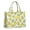 Yellow Lemon Fruit-3, variant on Large Capacity Tote Bag,Yellow Lemon Fruit Dots Green Pattern Handbag Fashion Luxury Tote Bag,15.7"x13"x 5.1" Inches,Laptop Compatible