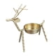 thumbnail image 2 of Iron Metal Handicraft Deer Candle Holder Ornament, Rustic Holiday Candle Stand, Decorative Metal Deer for Christmas, Festive Iron Candle Holder for Table Centerpiece, 2 of 6