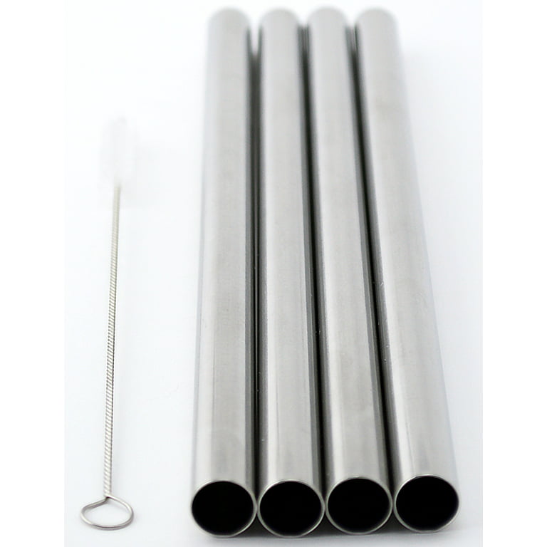 Stainless Steel Colored Boba Straws