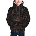 thumbnail image 5 of Lsque The Binding of Isaac Patten Youth Hoodie Sweatshirt Pullover with Kangaroo Pocket Boys and Girls Hoodie Warm Hoodie for Kids, 5 of 8