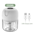 thumbnail image 4 of CC TOY Mini USB Wireless Electric Garlic Masher Press Mincer Vegetable Chili Meat Grinder Food, 4 of 6