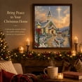 thumbnail image 5 of 2026 Pearl Diamond Painting Art Kit, Relaxing DIY Gem Craft Set with All Tools Included, Great for Adults Hobbyists Leisure Activity (Snowy Church), 5 of 8