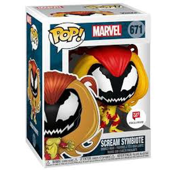 Scream Symbiote 671 Exclusive Funko Pop with Protector