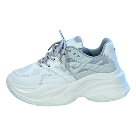 

Quealent Adult Women Fashion Sneakers Sneaker Guards Air 1 Women Women Shoes Platform Sneakers Lightweight Fashion Sneakers Comfortable Womens Fashion Sneaker White 9