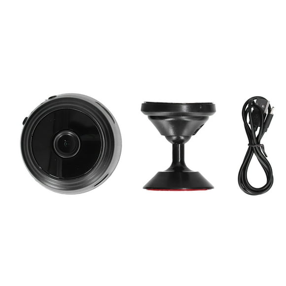 ZOUSSIQI Webcam HD 1080P Wireless WiFi Remote Home Chargeable Camera for Mobile Phone Tablet Noir EL225#44525