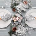thumbnail image 4 of 16 Pcs Christmas Tree Picks Sprays Artificial Glitter Stem Ornaments,Duslogis Decorative Branches Twigs Sprigs Sticks for DIY Xmas Tree Wreath Garland Vase Holiday Wedding Home Decor (White), 4 of 7