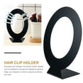 thumbnail image 5 of Milisten Black Acrylic Hair Accessories Display Stand 1Pack 9.8x6.5in, 5 of 8