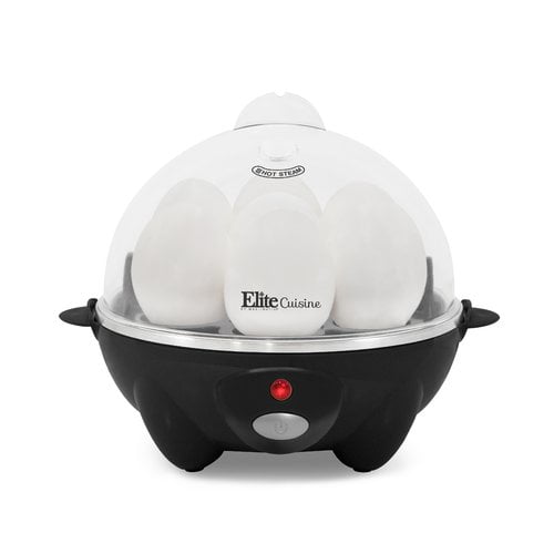 Elite Cuisine EGC611B Automatic Egg Cooker