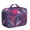 Purple-7, variant on Bento Bag with Coastal Paradise Tropical Hawaiian Island Print Exotic Palm Tree Beach Vacation Aloha Boho Style Lunch Tote for School