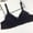 Black, variant on No Wire Comfortable Small Cup Two Underwear Bra Women's Bras Push up Women's Sports Bra Small Bras Women's Push up Bra 36c Push up Bras for Women Sports Bra Bulk Women Push up Bra Bras Pack Pack of