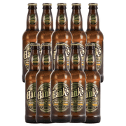 Hank's Genuine Gourmet Vanilla Cream Soda, 12 fl oz Bottles – Premium Craft Soda with Rich, Robust Flavor, Pack of 10