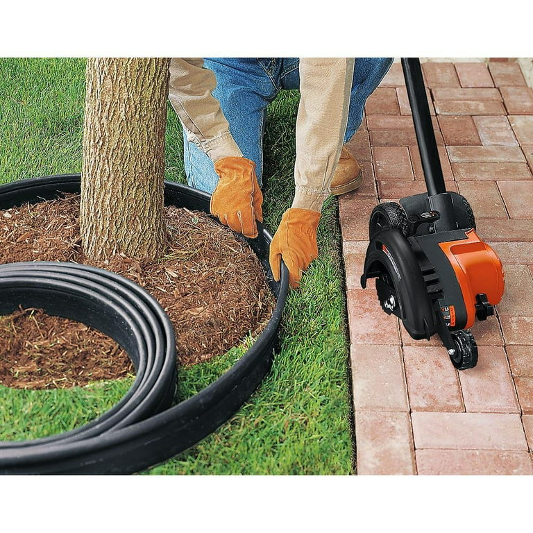 BLACK+DECKER LE750 12 Amp 2-in-1 Landscape Edger and Trencher 