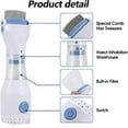 thumbnail image 5 of Electric Flea Comb for Pets - Lice Remover & Cleaning Brush Included, 5 of 5