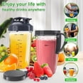 thumbnail image 4 of Extractor Blade Replacement for Nutribullet 600W 900W Pro BPA Free Stainless Steel 6-Fin with Cups, 4 of 5