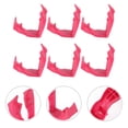thumbnail image 1 of IDEANATEGRATE 6Ud Pinzas Para Manipular Comida Color Rosado En Plástico Duradero Para Eventos Y Picnic, 1 of 7
